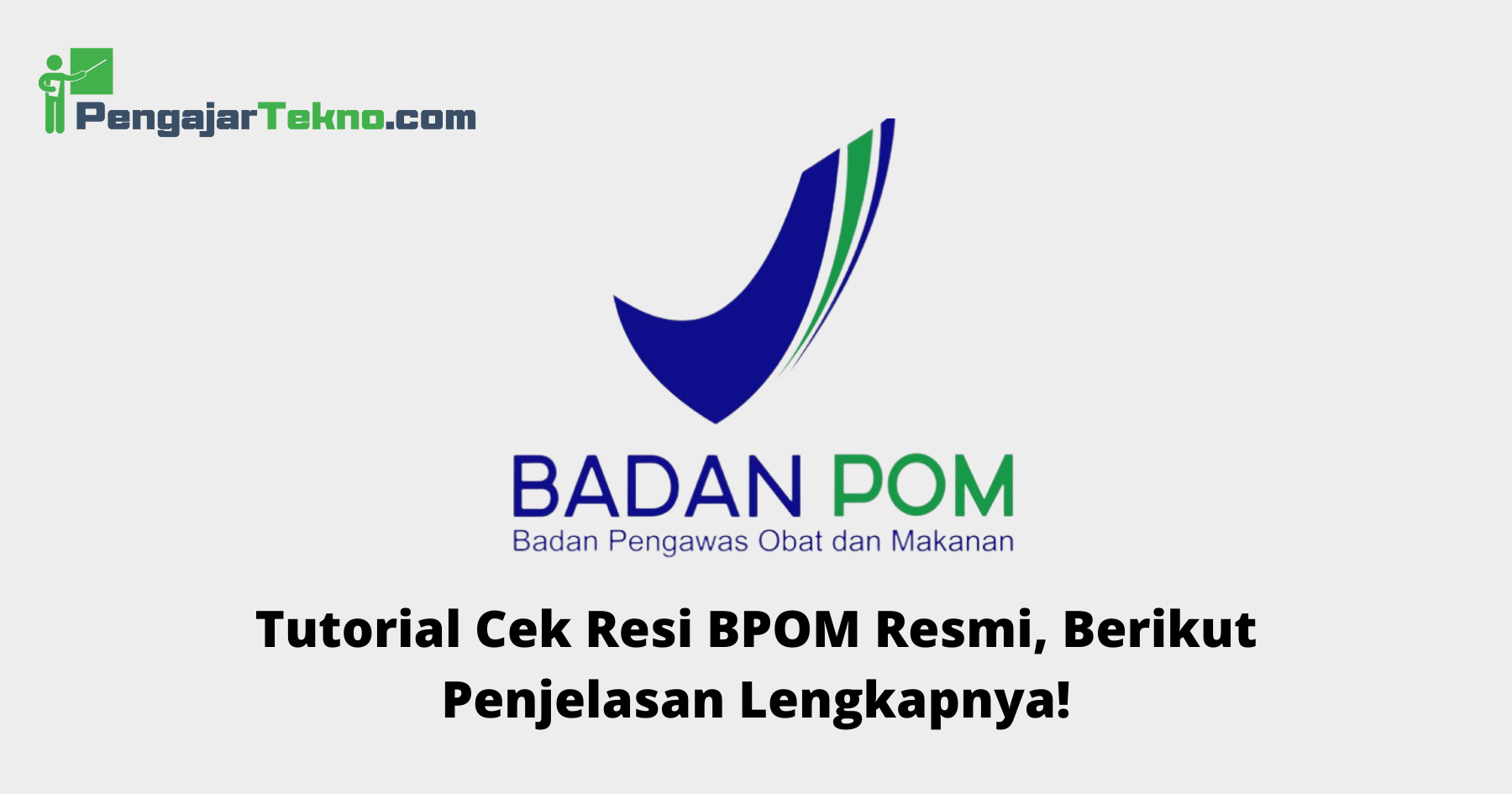 Cek Resi BPOM