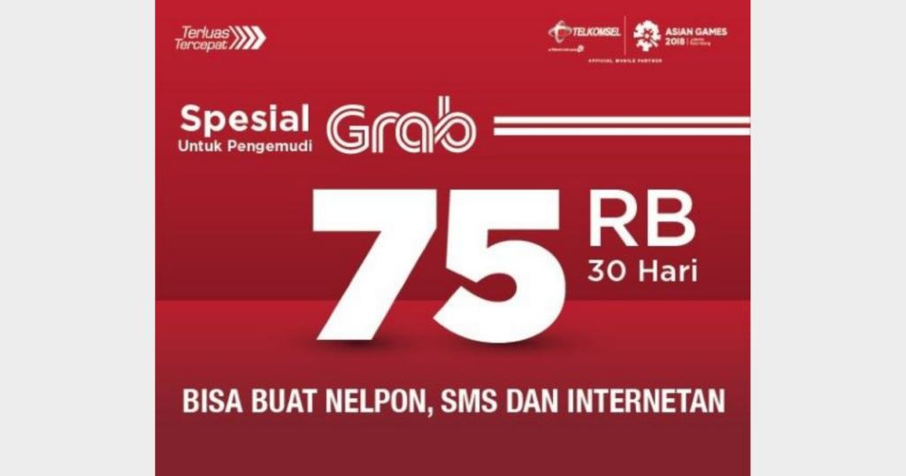 Paket Telkomsel Grab