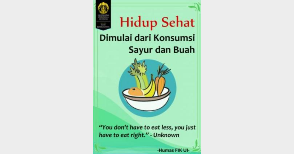 Contoh Iklan Makanan Sehat