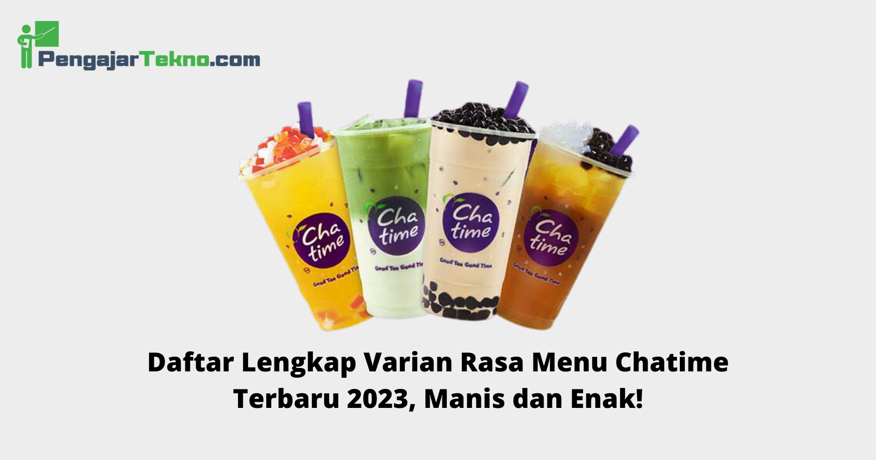 Menu Chatime