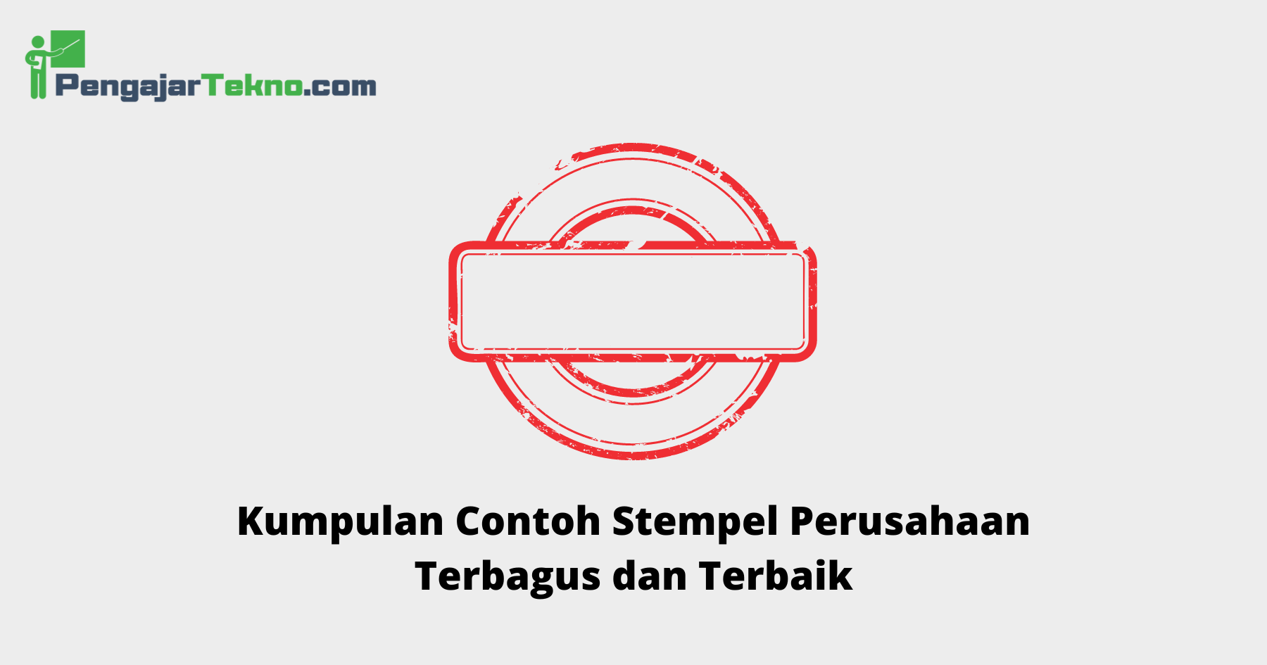 Contoh Stempel Perusahaan